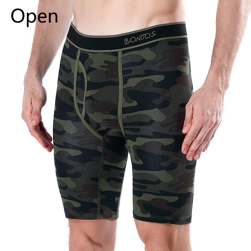 BONITOS 1Pcs Lange männer Unterhosen Baumwolle Männer Boxer Bequeme Unterwäsche Für Mann Einfarbig L von Joom DACH