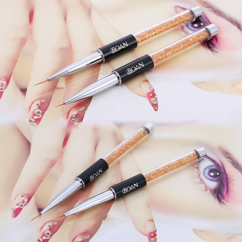 BQAN Nailart-Malpinsel, Kristall-Acryl-Nagelkunst, UV-Gel-Mallinienpinsel, Nylonhaarstift 9mm BQAN Nailart-Malpinsel, Kristall-Acryl-Nagelkunst, UV-Gel-Mallinienpinsel, Nylonhaarstift 9mm von Joom DACH