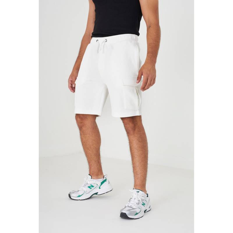 BRAVE SOUL Strukturierte Cadby-Cargoshorts für Herren XL creme BRAVE SOUL Strukturierte Cadby-Cargoshorts für Herren XL creme von Joom DACH