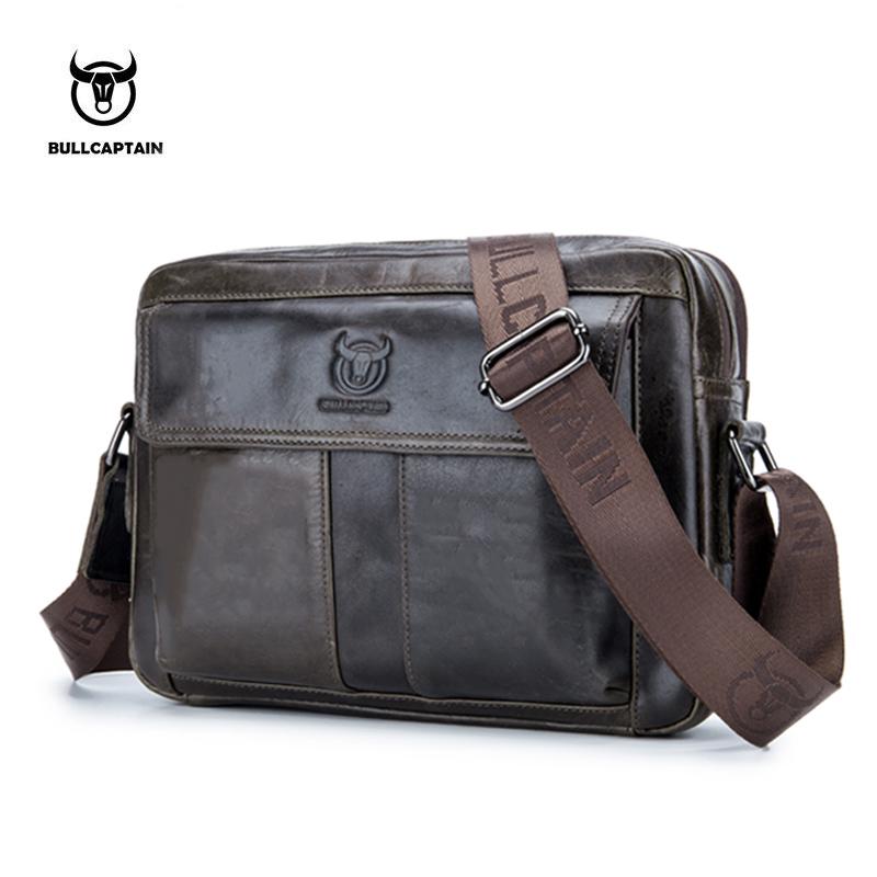 BULLCAPTAIN True Leder Umhängetaschen Herren Diagonal Bages Business Aktentasche Große Kapazität Lässige Handtasche schwarz BULLCAPTAIN True Leder Umhängetaschen Herren Diagonal Bages Business Aktentasche Große Kapazität Lässige Handtasche schwarz von Joom DACH