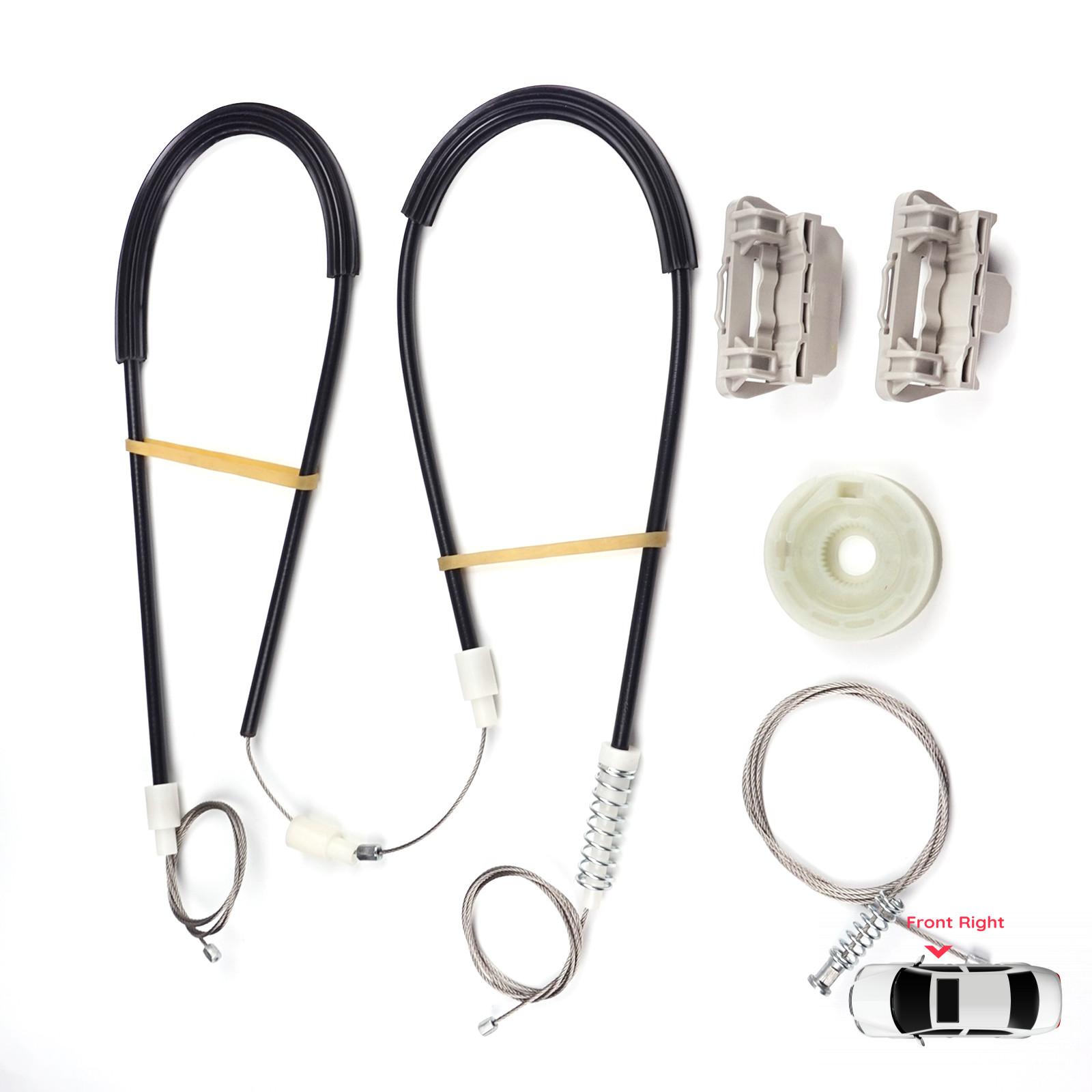 BWR398 Reparatursatz für elektrische Fensterheber vorn rechts für Ford Focus MK1 2000-2007 4/5 Dr 6S4Z5423200BA Nordamerika-Version von Joom DACH
