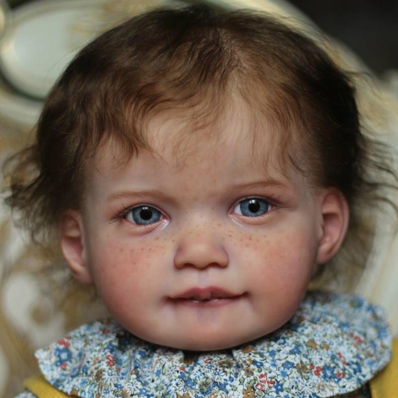 BZDOLL 65CM 3D Farbe Haut Mit Vene Silikon Reborn Baby Mädchen Puppe Spielzeug Große 1,8 KG Prinzessin Kleinkind künstler Sammlung Handmade Bebe 65cm 3D-paint Skin Doll von Joom DACH