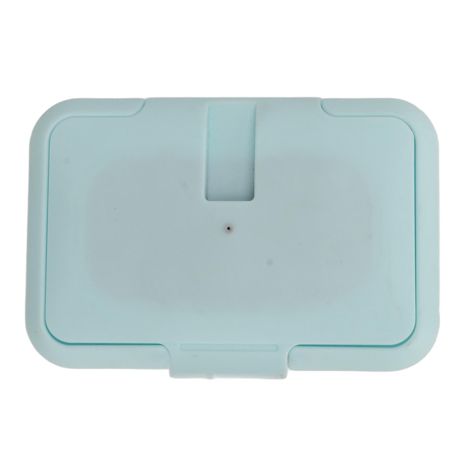 Baby-Feuchttuchwärmer, tragbarer Feuchttuchspender mit konstanter Temperatur, hält die Feuchttücher für Babys feucht und warm hellblaue von Joom DACH