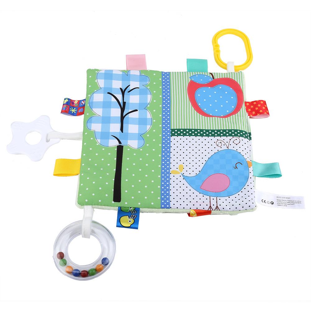 Baby Infant Weiche Handtuch Spielzeug Zahnen Beruhigende Schnuller Niedlichen Cartoon Plüsch Handtuch(# 4) von Joom DACH