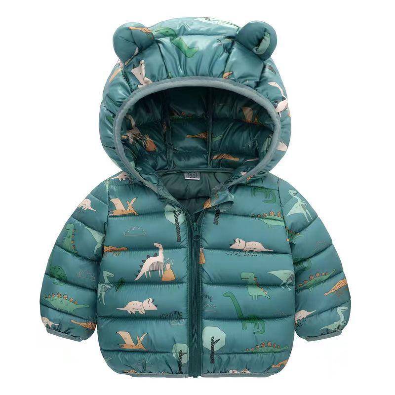Baby Jungen Daunenjacke mit Kapuze, leichte Jacke, Kinder, Mädchen, Cartoon-Dinosaurier, Reißverschluss, Mäntel, Herbst/Winter, warme Weihnachtsoberbekleidung 80 Baby Jungen Daunenjacke mit Kapuze, leichte Jacke, Kinder, Mädchen, Cartoon-Dinosaurier, Reißverschluss, Mäntel, Herbst/Winter, warme Weihnachtsoberbekleidung 80 von Joom DACH