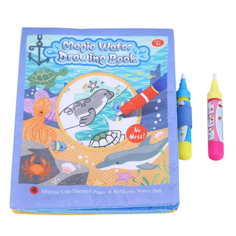 Baby Kinder Wasser Malen Zeichen Tuch Buch mit Stift Lernen Spielzeug Geschenke Wiederverwendbar von Joom DACH
