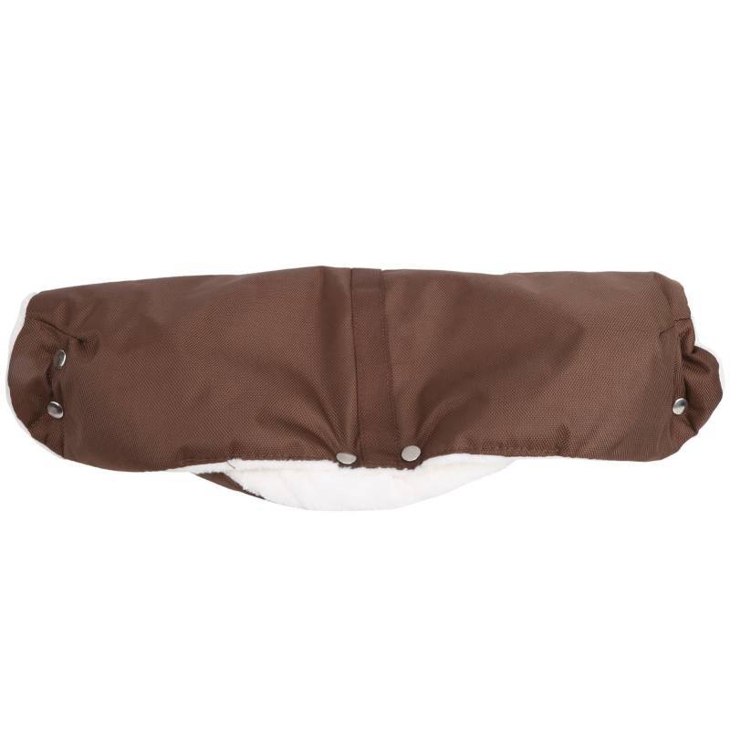 Baby Kinderwagen Handschuhe Winter Winddicht Verdicken Handschuh Handschutz Zubehör für Eltern Kaffee von Joom DACH