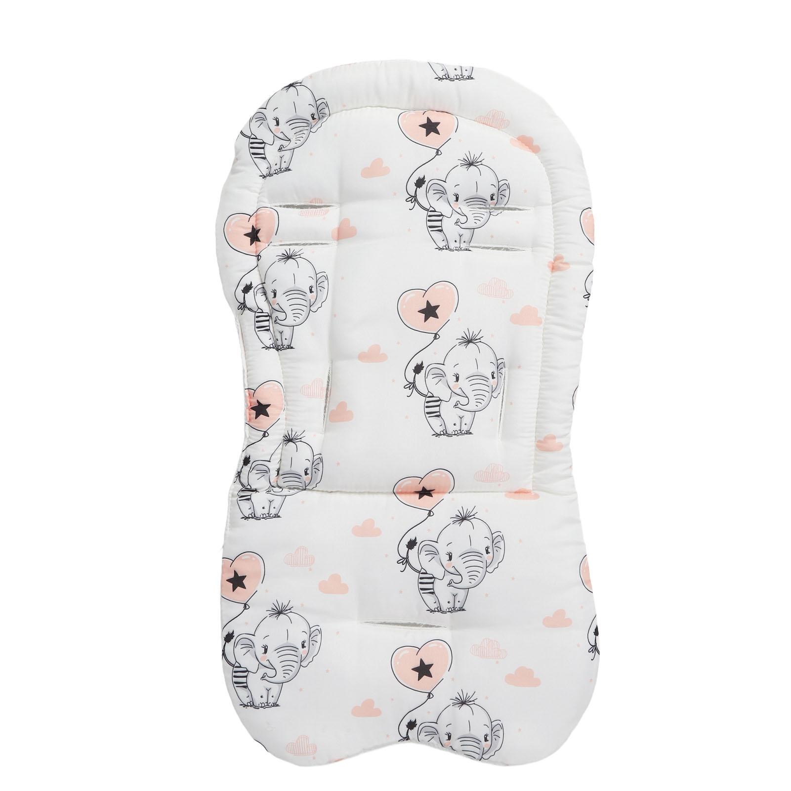 Baby Kinderwagen Kissen Einlage Kleinkind Autositz Matte Neugeborenen Rücken- und Wirbelsäulenstütze Baumwollpad für Alle von Joom DACH