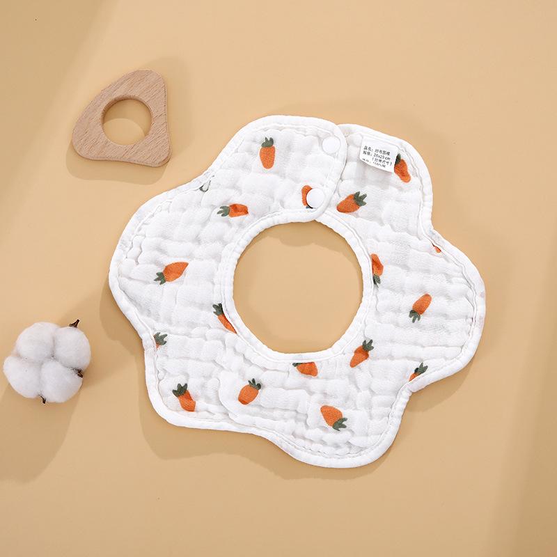 Baby Lätzchen 360 Grad Rotation 8 Schichten Gaze Musselin Baby Kinder Bandana Spucktuch Weiche Neugeborenen Säugling Speichel Handtuch Baby Zeug von Joom DACH