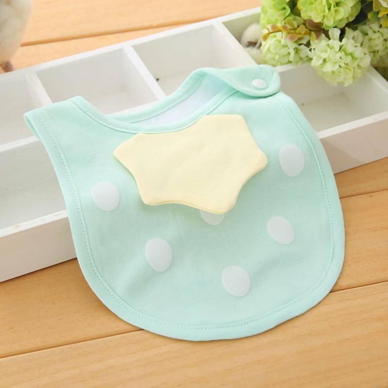 Baby Lätzchen zum Essen 1-3 Jahre Kinder 3D Wasserdicht Verdeckter Knopf Fütterungszubehör(Grün ) grün von Joom DACH