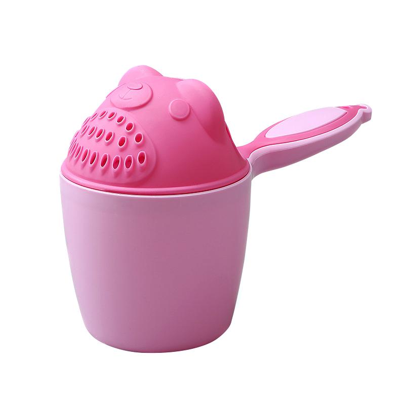 Baby Löffel Dusche Bad Wasser Schwimmen Lenzpumpe Shampoo Tasse Kinder Bad Zubehör rosa von Joom DACH