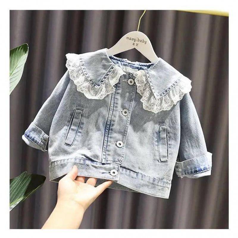 Baby Mädchen Jeansjacke Mode Kinder Jeansmantel für Mädchen Süßes Spitzendesign Prinzessin Oberbekleidung Kinderkleidung 90cm Baby Mädchen Jeansjacke Mode Kinder Jeansmantel für Mädchen Süßes Spitzendesign Prinzessin Oberbekleidung Kinderkleidung 90cm von Joom DACH