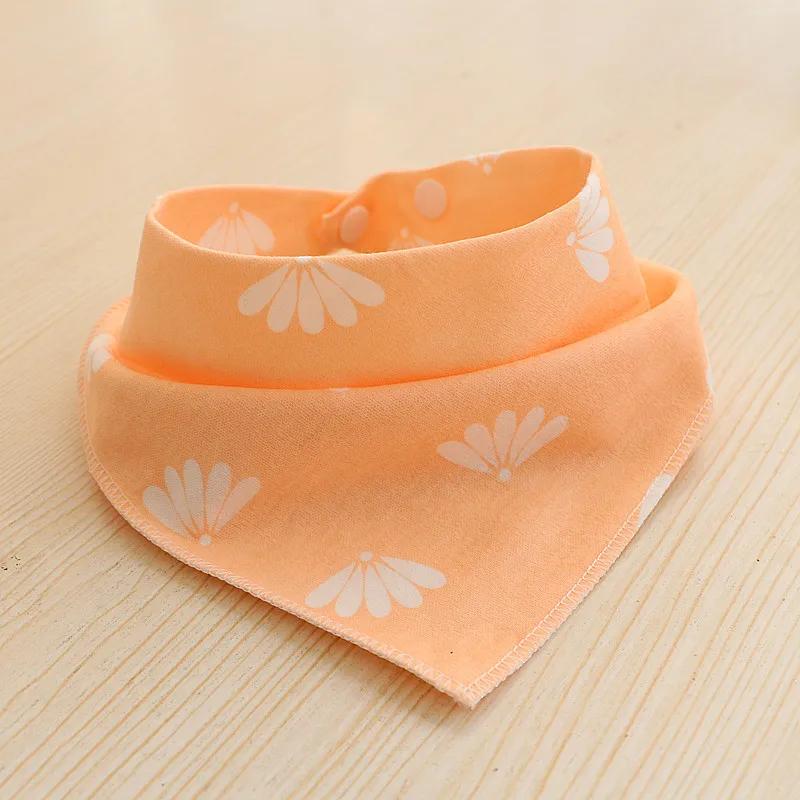 Baby Mädchen Jungen Cartoon Fütterung Schal Lätzchen Kragen Lätzchen Spucktuch Bandana Speichel Handtuch Lätzchen Baumwolle Baby Fütterung Schürze Dreieck Lätzchen orange von Joom DACH