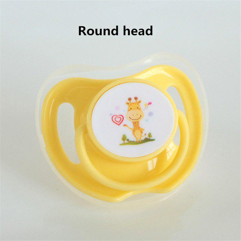 Baby Schnuller Schnuller Silikon Schnuller Baby Schnuller Runde Brustwarzen von Joom DACH