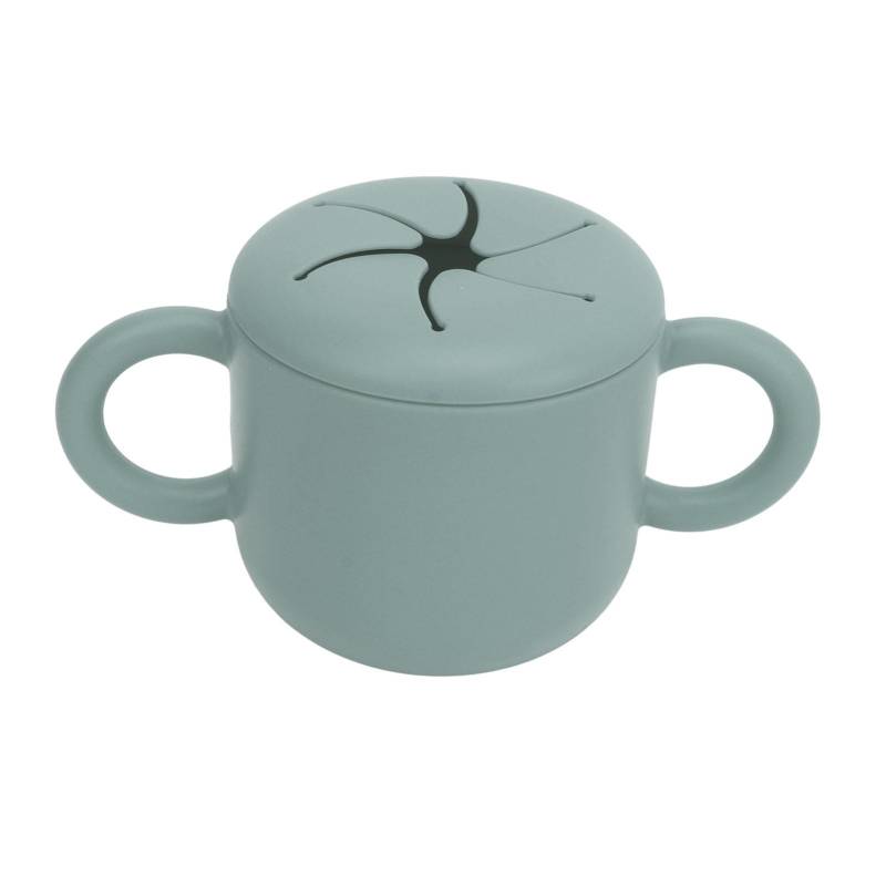 Baby Silikon Snack Tasse Mehrzweck Sichere Gesunde Tragbare Doppel Ohr Design Baby Snack Topf für von Joom DACH