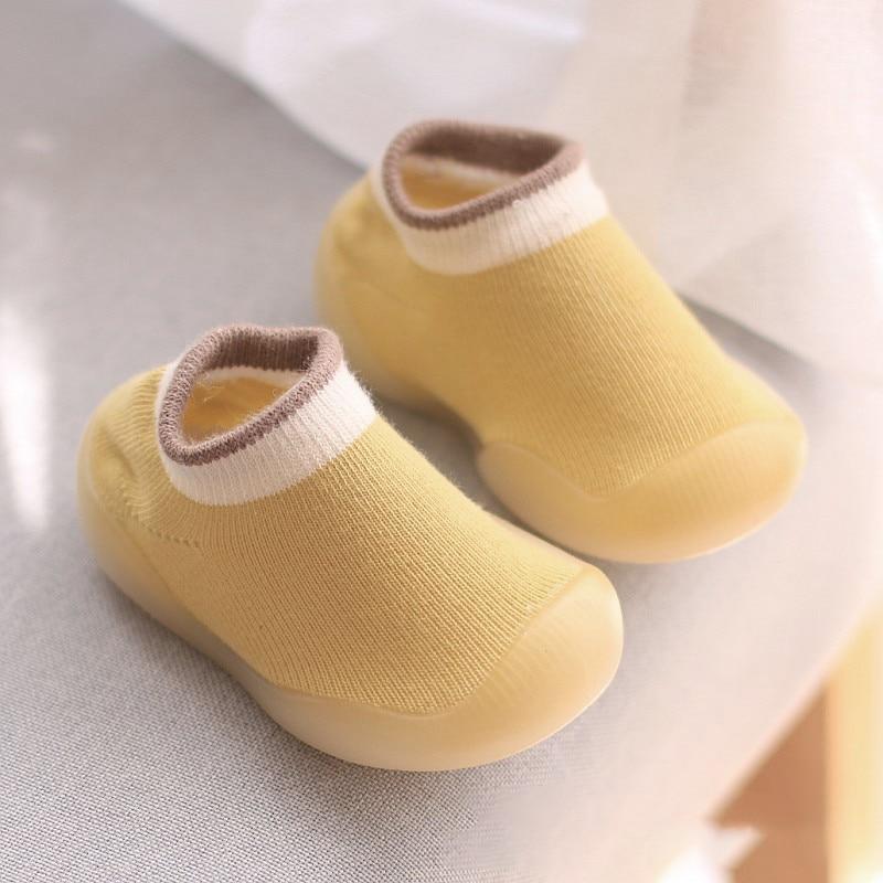 Baby Socken Schuhe Kleinkinder Kinder Jungen Schuhe Puppe Weiche Sohlen Kind Boden Sneaker BeBe Kleinkind Mädchen Erste Wanderer 12-18Months von Joom DACH
