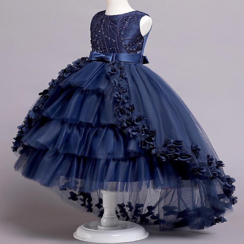 Baby-Spitzen-Prinzessin-Kleid für Mädchen, elegantes Geburtstagsparty-Schleppkleid, Weihnachtskleidung für Babys 110 navy blau Baby-Spitzen-Prinzessin-Kleid für Mädchen, elegantes Geburtstagsparty-Schleppkleid, Weihnachtskleidung für Babys 110 navy blau von Joom DACH