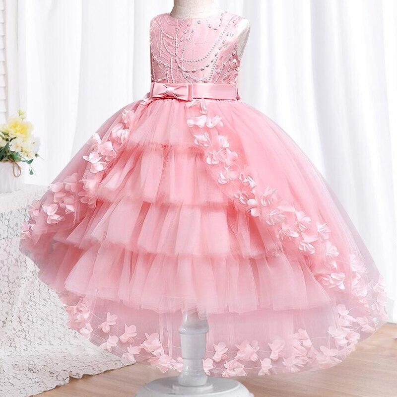 Baby-Spitzen-Prinzessin-Kleid für Mädchen, elegantes Geburtstagsparty-Schleppkleid, Weihnachtskleidung für Babys 110 rosa Baby-Spitzen-Prinzessin-Kleid für Mädchen, elegantes Geburtstagsparty-Schleppkleid, Weihnachtskleidung für Babys 110 rosa von Joom DACH