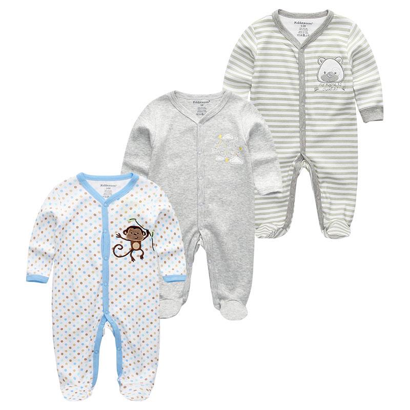 Baby Strampler Frühling Neugeborenen Baby Kleidung Für Mädchen Jungen Langarm ropa bebe Overall Baby Kleidung junge infantil Kleidung 12M von Joom DACH