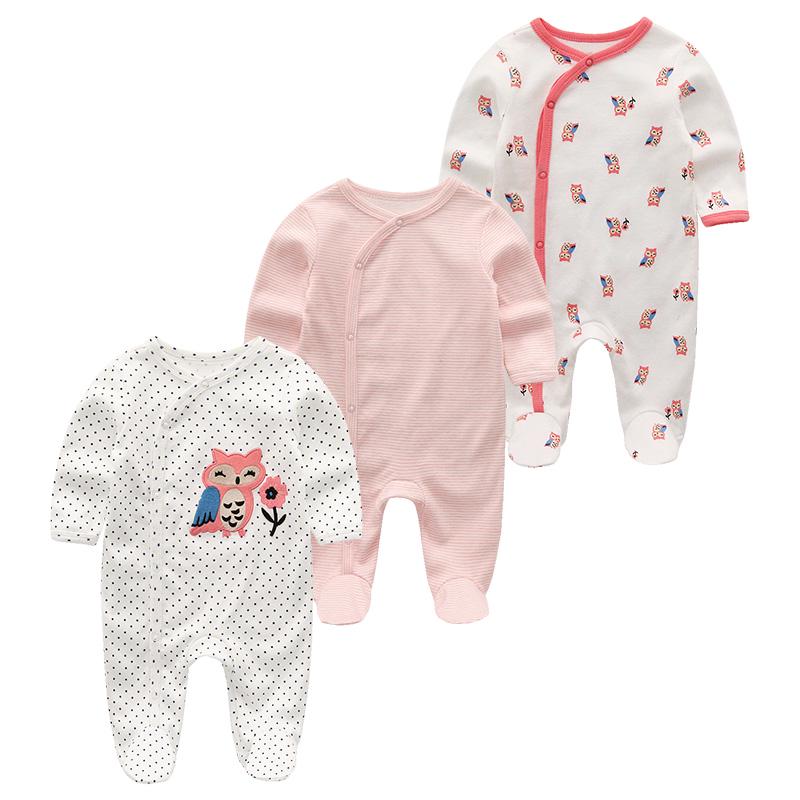 Baby Strampler Frühling Neugeborenen Baby Kleidung Für Mädchen Jungen Langarm ropa bebe Overall Baby Kleidung junge infantil Kleidung 3M von Joom DACH