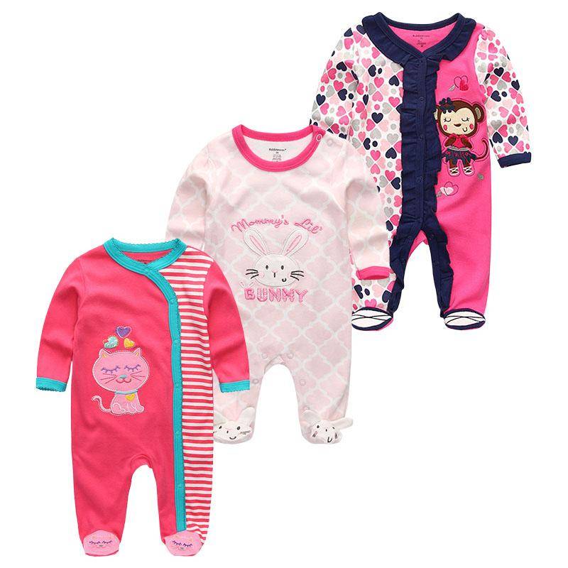 Baby Strampler Frühling Neugeborenen Baby Kleidung Für Mädchen Jungen Langarm ropa bebe Overall Baby Kleidung junge infantil Kleidung 9M von Joom DACH