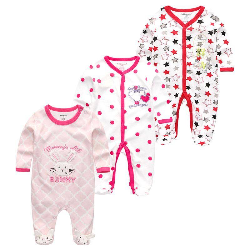 Baby Strampler Frühling Neugeborenen Baby Kleidung Für Mädchen Jungen Langarm ropa bebe Overall Baby Kleidung junge infantil Kleidung 9M von Joom DACH