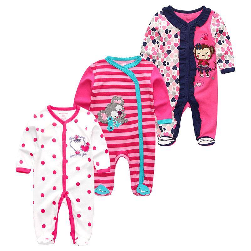 Baby Strampler Frühling Neugeborenen Baby Kleidung Für Mädchen Jungen Langarm ropa bebe Overall Baby Kleidung junge infantil Kleidung 9M von Joom DACH