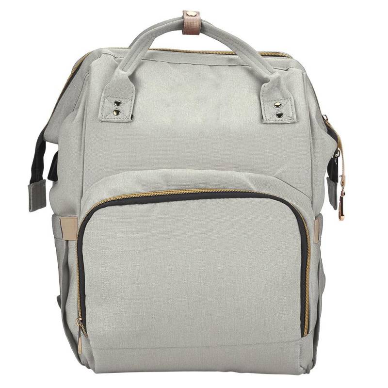 Baby Wickeltasche mit USB-Schnittstelle Große Kapazität Wasserdichter Wickelrucksack Sets Grau graue von Joom DACH