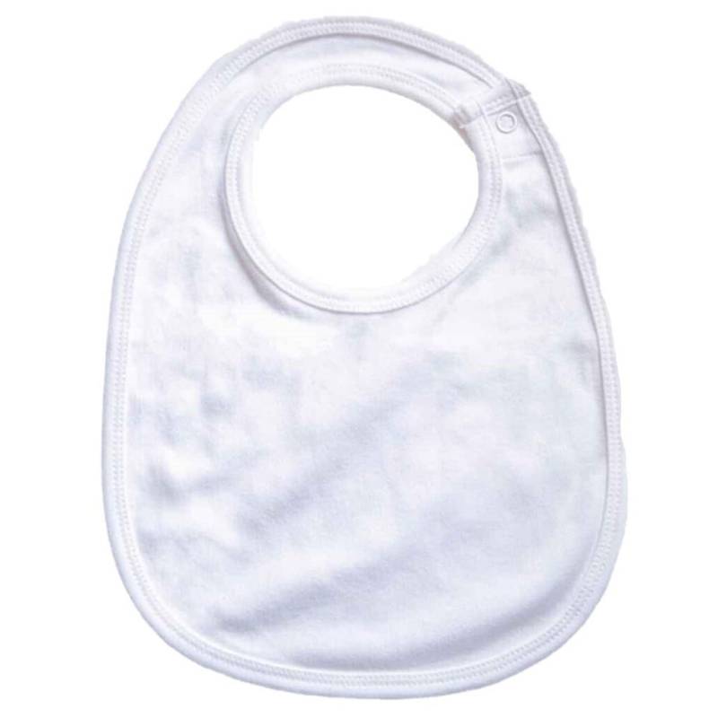 Babybugz Baby-Bio-Lätzchen, einlagig One Size weiß von Joom DACH