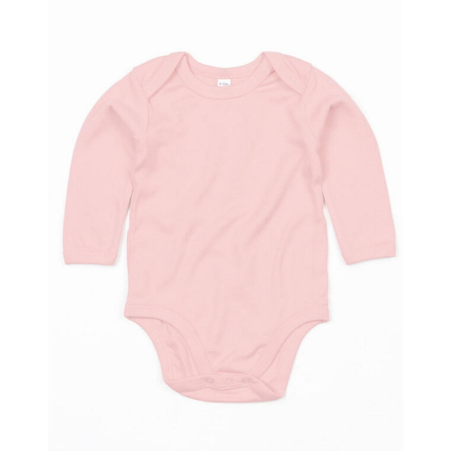 Babybugz Baby Bio-Langarm-Body 12-18 rosa Babybugz Baby Bio-Langarm-Body 12-18 rosa von Joom DACH