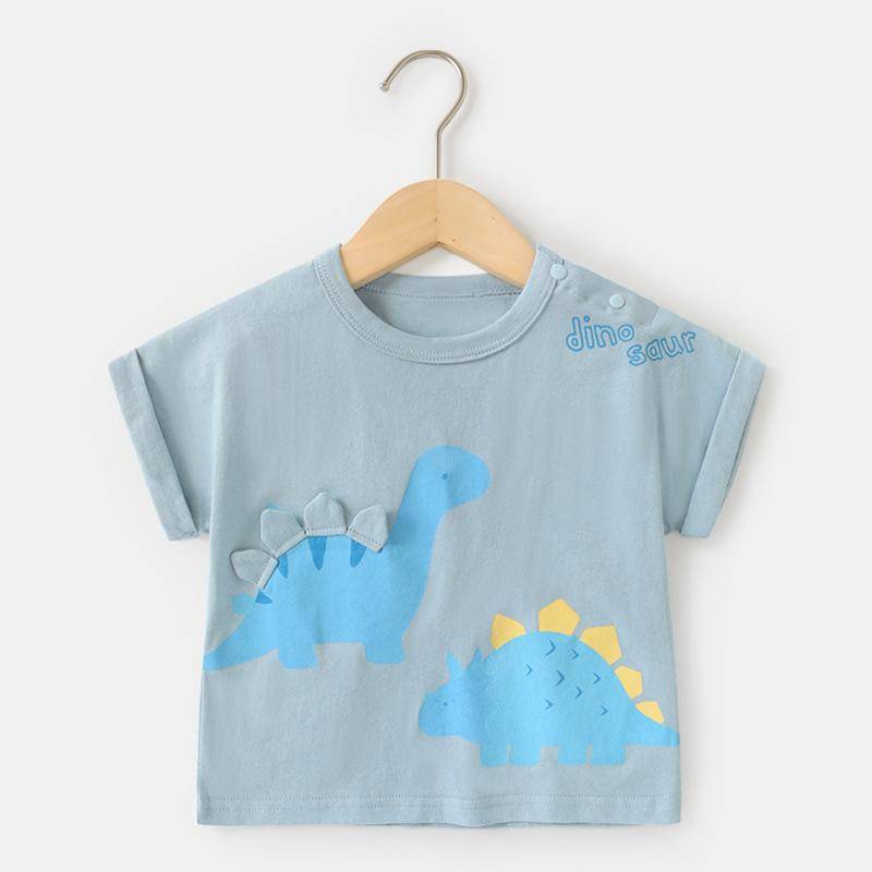 Babykleidung Koreanischer Stil Lässige Weste Ärmelloses T-Shirt Sommerkleidung Jungen Kinder Mädchen Baby Tops Sommer 90cm von Joom DACH