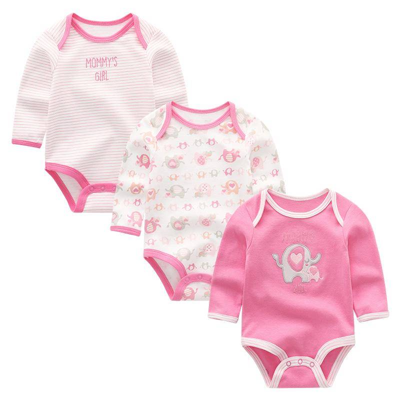 Babykleidung Neugeborene Overalls Baby Junge Mädchen Strampler Langarm Säuglingskleidung Babyprodukt 12M von Joom DACH