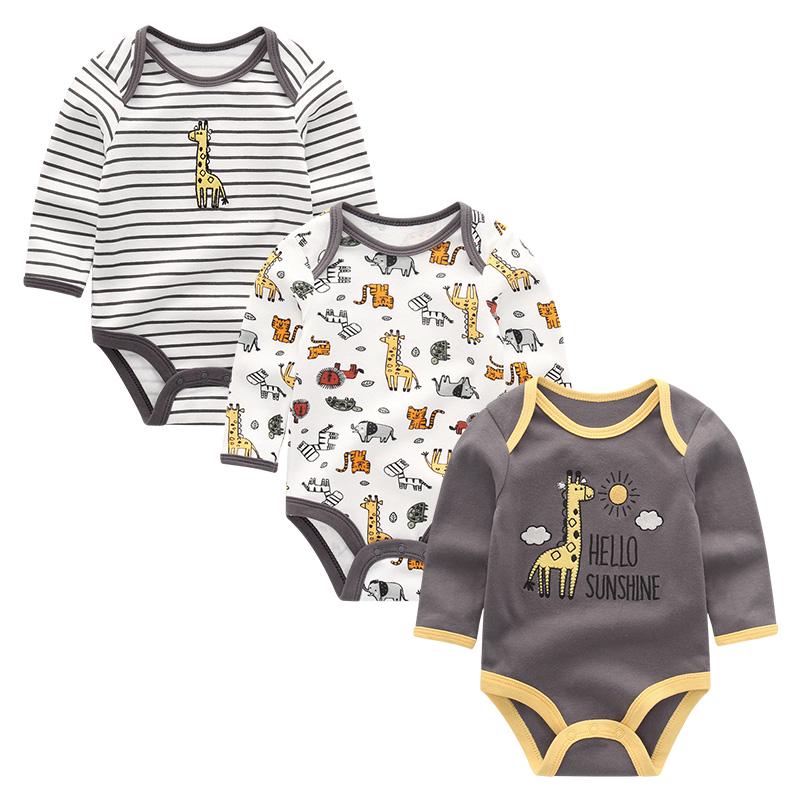 Babykleidung Neugeborene Overalls Baby Junge Mädchen Strampler Langarm Säuglingskleidung Babyprodukt 6M von Joom DACH