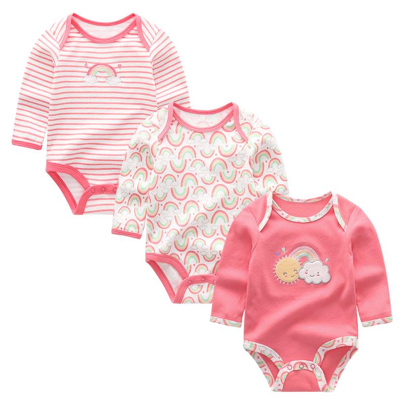 Babykleidung Neugeborene Overalls Baby Junge Mädchen Strampler Langarm Säuglingskleidung Babyprodukt 9M von Joom DACH