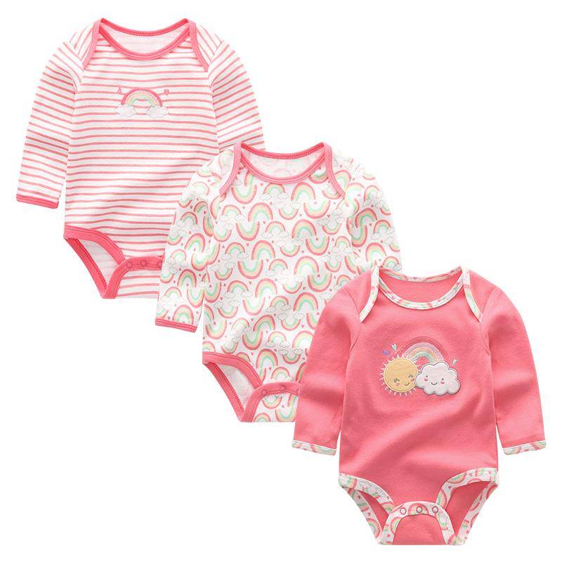Babykleidung Neugeborene Overalls Baby Junge Mädchen Strampler Langarm Säuglingskleidung Babyprodukt 9M von Joom DACH