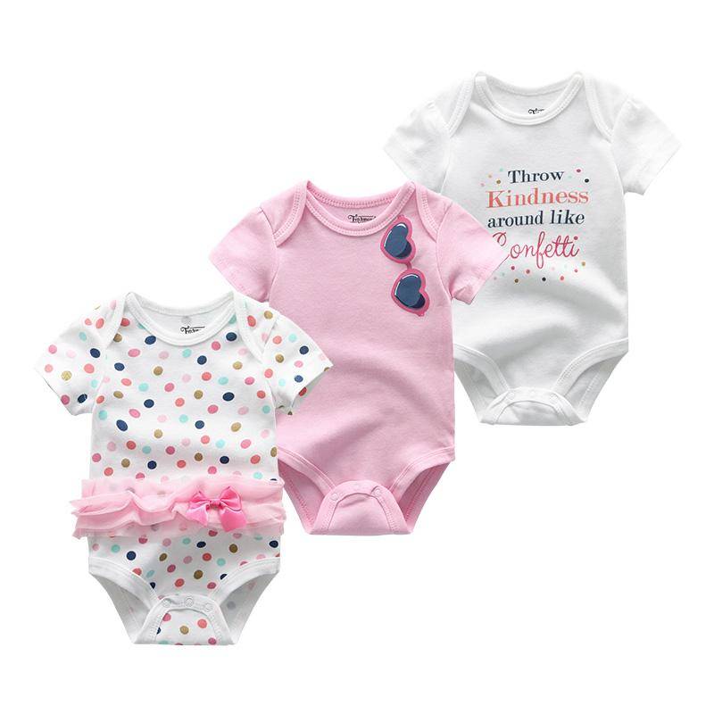Babykleidung Säuglingsbodysuits Kurzarm Kleinkindkleidung Junge Mädchen Kleidung Baby Strampler Kostüme 3M von Joom DACH