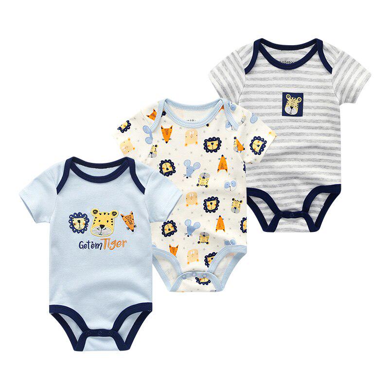 Babykleidung Säuglingsbodysuits Kurzarm Kleinkindkleidung Junge Mädchen Kleidung Baby Strampler Kostüme 3M von Joom DACH