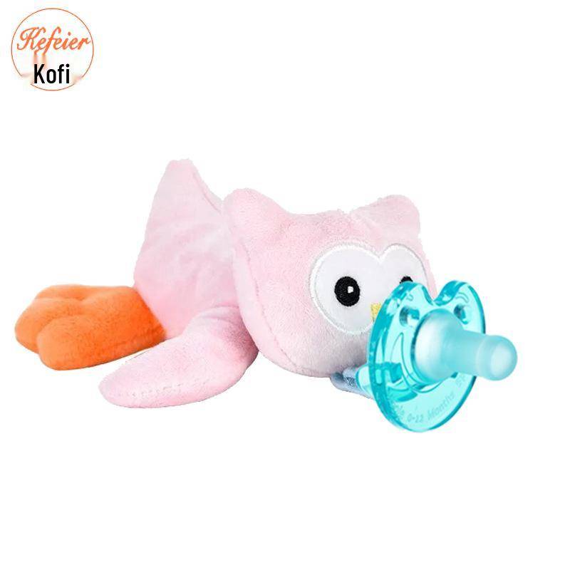 Babypuppe Plüschtier Silikon Schnuller Spielzeug von Joom DACH