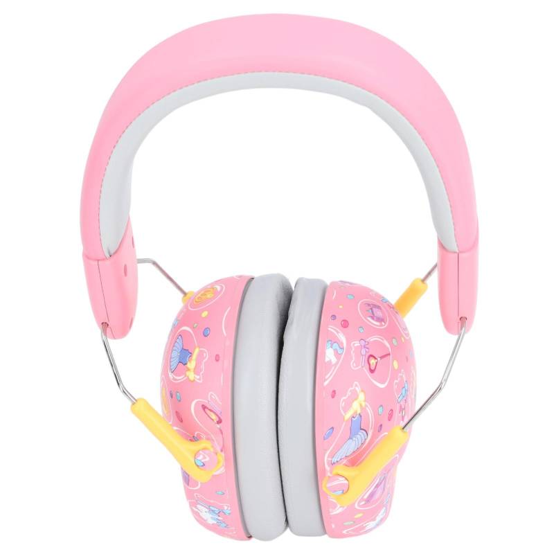 Babys Gehörschutz Ohrenschützer Doppelte Futter aus Kunstleder Baby Lärmunterdrückungs-Kopfhörer rosa von Joom DACH