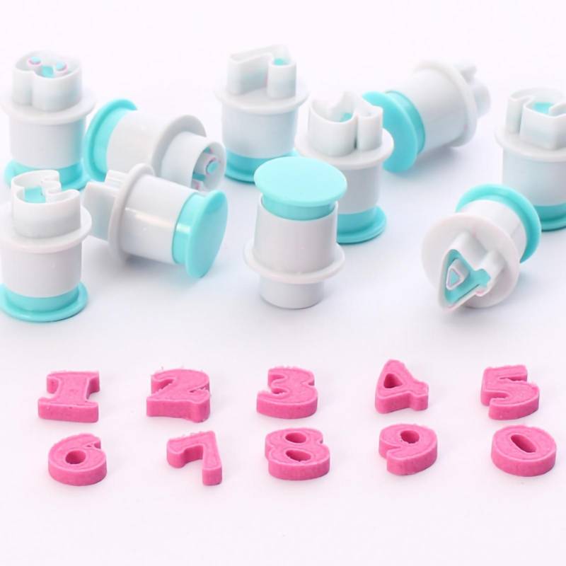 Backform Kunststoff Lebensmittelecht Waschbar Kekse Süßigkeiten Ausstechform für Zuhause Dessertladen Kapital von Joom DACH