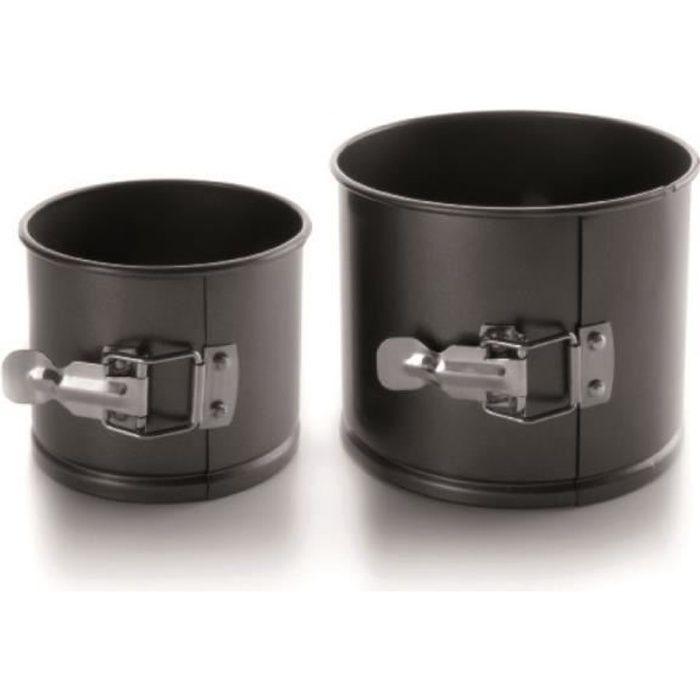 Backform - Moka - Panettone - Antihaftstahl - 12 cm Durchmesser - Abnehmbar von Joom DACH