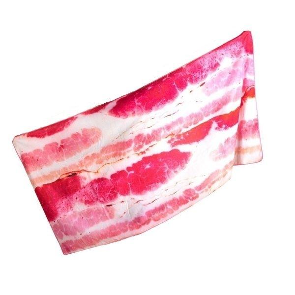 Bacon Mikrofaser-Strand- und Badetuch von Joom DACH