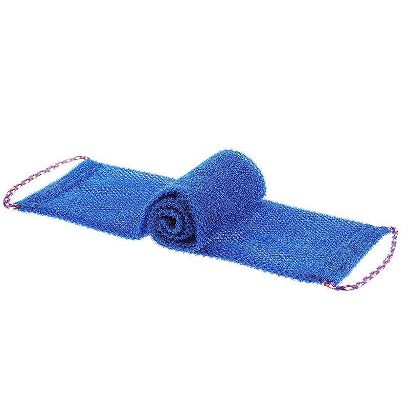 Bad Körper Peeling Lange Netz Dusche Körper Peeling Zurück Wäscher Haut Reinigung Werkzeug Bad Waschen Handtuch blau von Joom DACH