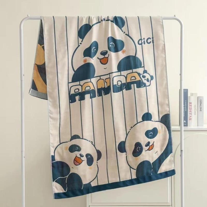 Badetuch Saugfähig Schnell Baumwollgarn Strandtuch, Jacquard Badetuch Weich Großes Tuch 80x160cm, Verschiedene Stile Blumendesign, 1 Stück von Joom DACH