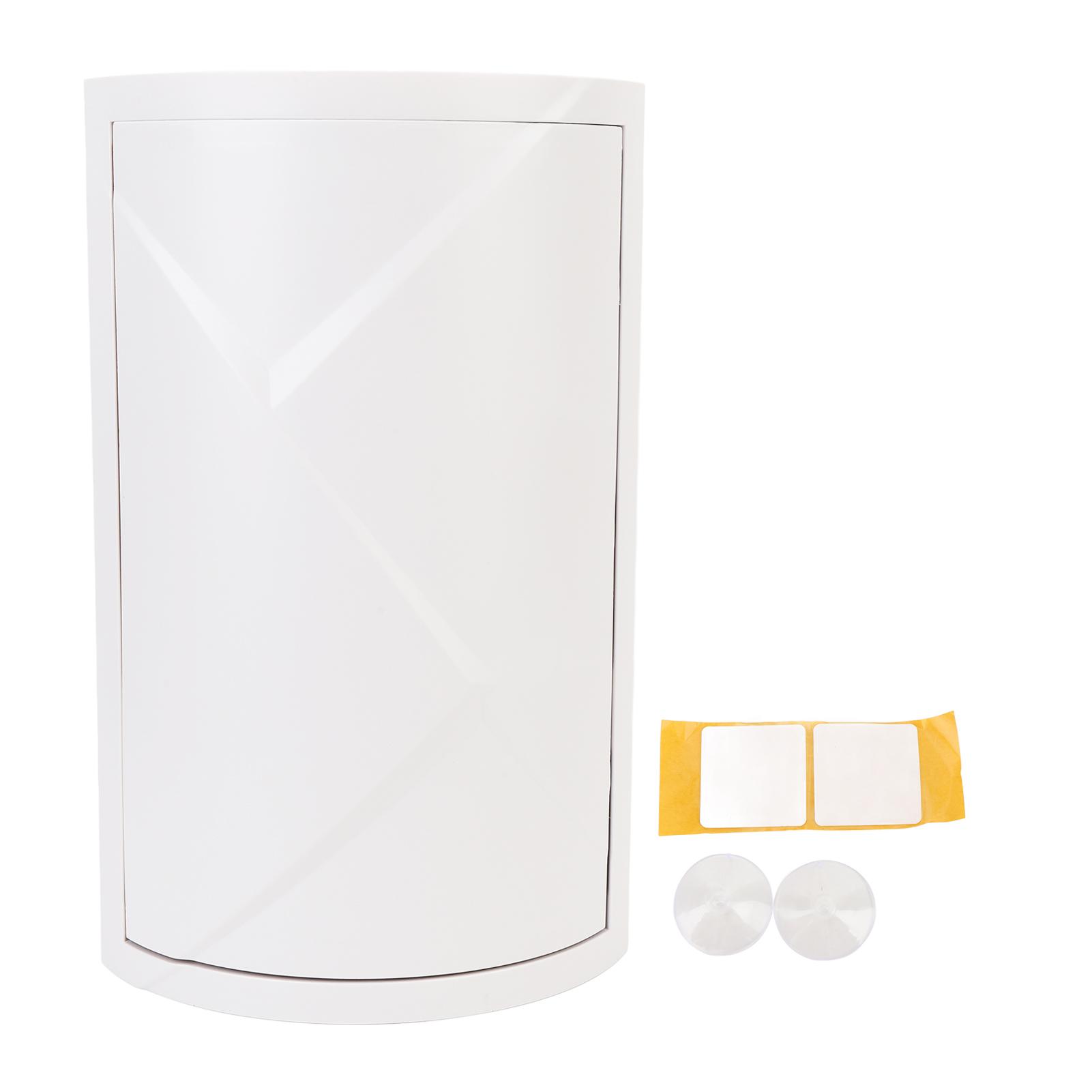 Badezimmer Eckregal PP 2 Etagen 360 Grad drehbar Badezimmer Arbeitsplatten Organizer Hautpflege graue von Joom DACH