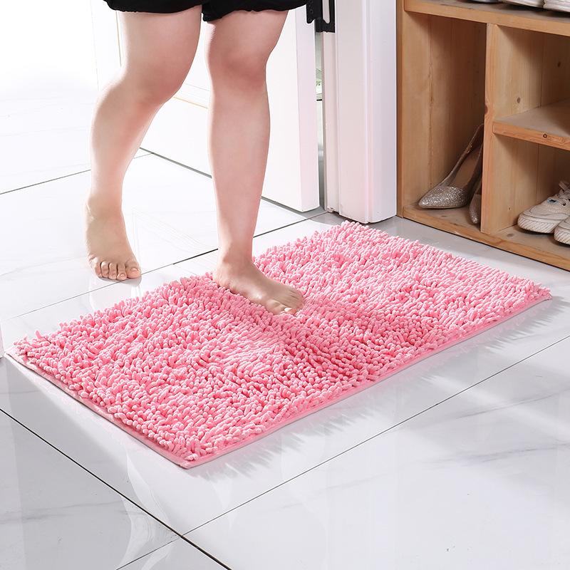 Badezimmerteppich, weiche, saugfähige Badvorleger, rutschfester, plüschiger, zotteliger Badteppich, Badematten für Badezimmerboden, Badewanne und Dusche 50*80cm rosa Badezimmerteppich, weiche, saugfähige Badvorleger, rutschfester, plüschiger, zotteliger Badteppich, Badematten für Badezimmerboden, Badewanne und Dusche 50*80cm rosa von Joom DACH