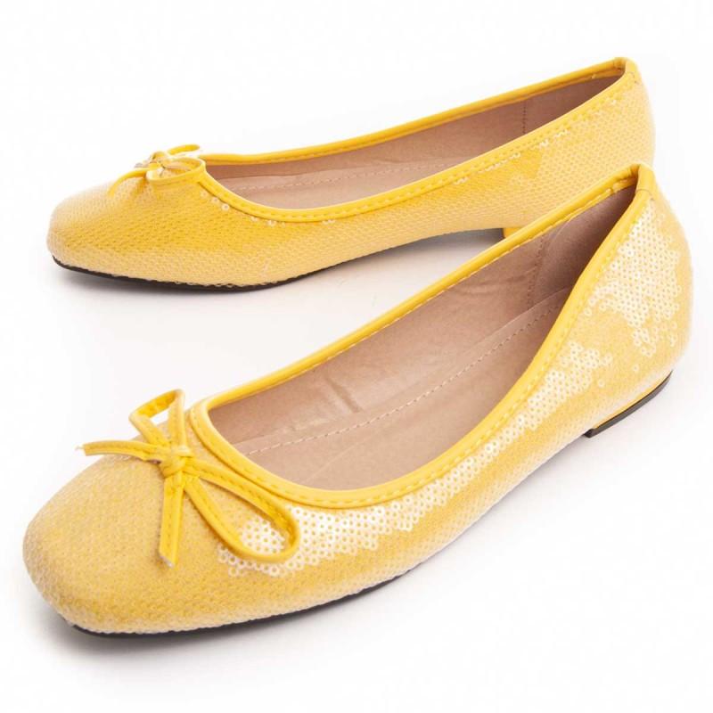 Ballerina für Damen Montevita Caliz 88211 40 amarillo-farbe von Joom DACH