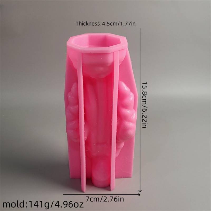 Backwerkzeuge Silikonform, 3D Seifenformen Jungfrau Maria Fondant Kuchen Dekoration Skulptur Aromatherapie Kerze Silikonform DIY Werkzeug rosa Backwerkzeuge Silikonform, 3D Seifenformen Jungfrau Maria Fondant Kuchen Dekoration Skulptur Aromatherapie Kerze Silikonform DIY Werkzeug rosa von Joom DACH