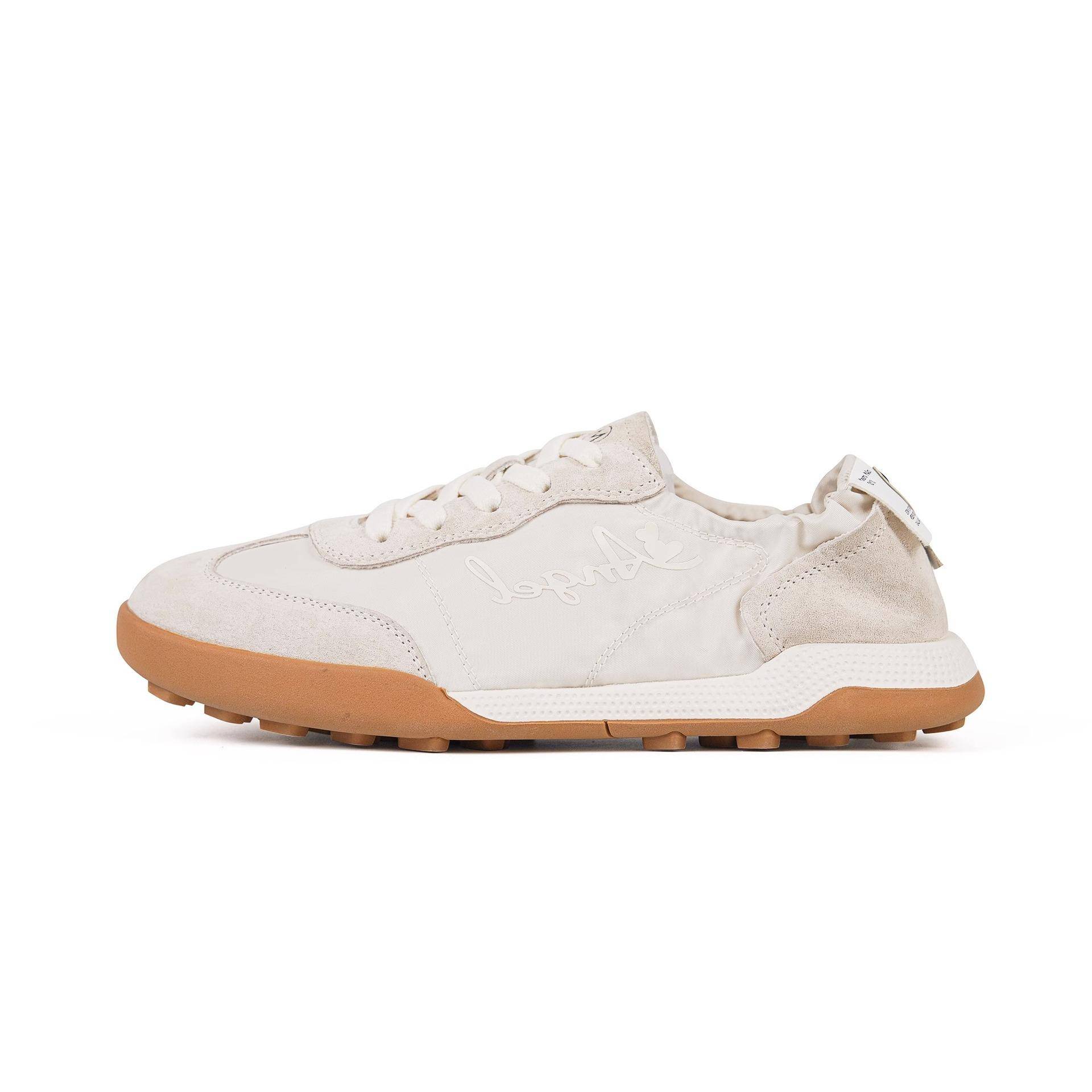 Ballett Geschmeidige Serie ~ Weiche Sohle Atmungsaktive Deutsche Trainingsschuhe für Damen Frühling Neu Lässig Sportlich Alles-Passend Cortez 40 beige von Joom DACH