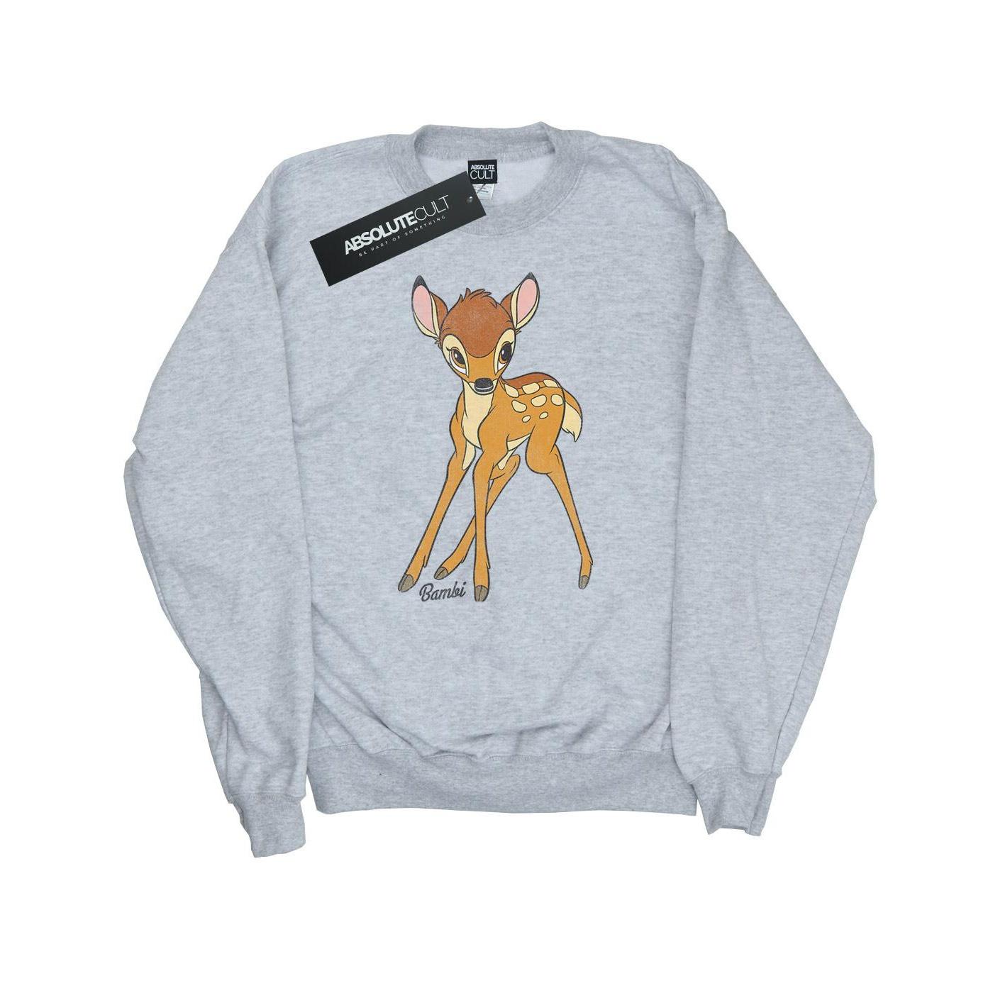 Bambi Herren-Sweatshirt aus klassischer Baumwolle XXL grau Bambi Herren-Sweatshirt aus klassischer Baumwolle XXL grau von Joom DACH